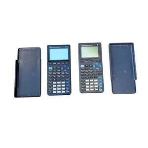Texas Instruments TI 81 Graphing Calculators Bundle Set of 2